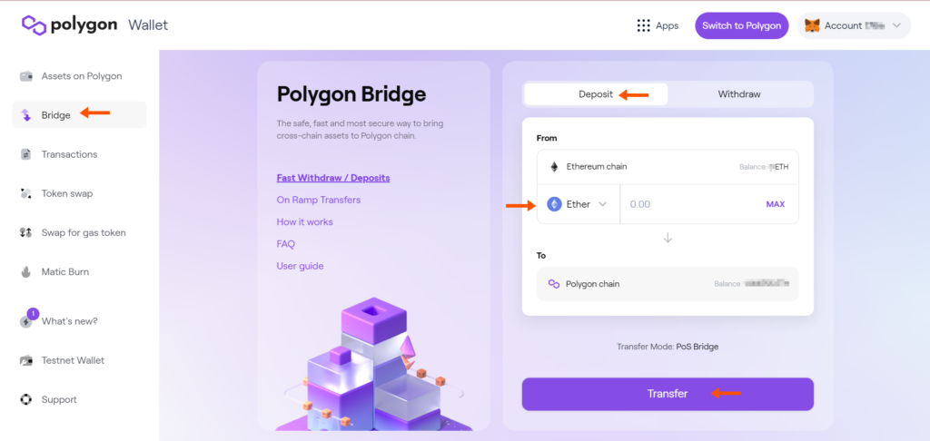 Transfer to Polygon