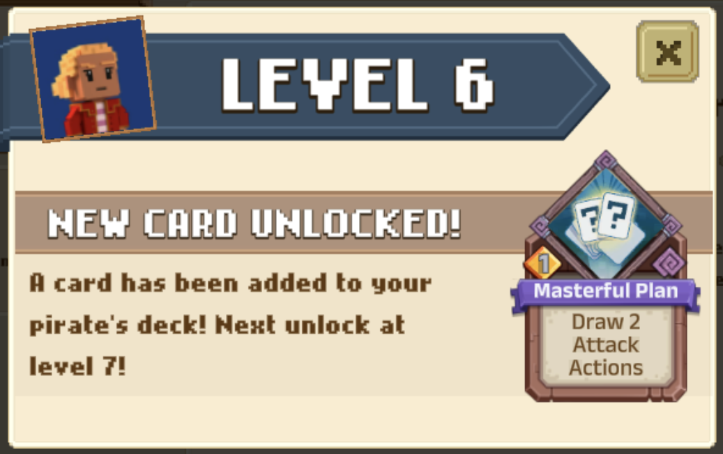 New card unlock